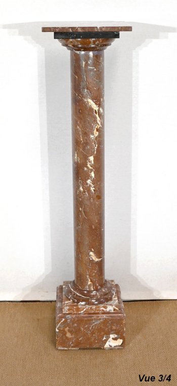 Marble Column - Late 19th Century