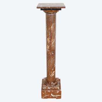 Marble Column - Late 19th Century