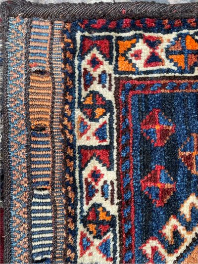 Khorjin (sacoche) Qashqai. Perse. Circa 1900. 60 x 53 cm