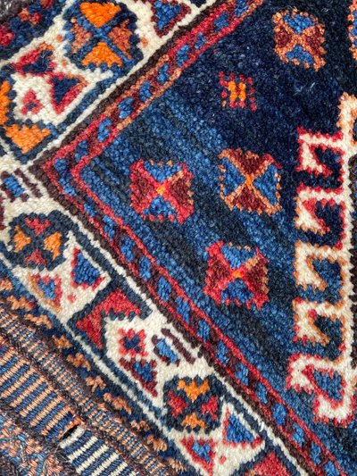 Khorjin (sacoche) Qashqai. Perse. Circa 1900. 60 x 53 cm