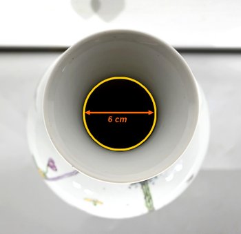 Important Chinese Porcelain Vase - XXth