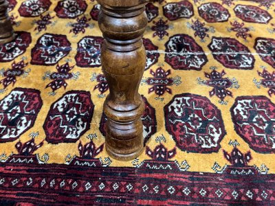 Indian teak side table from the 1970s