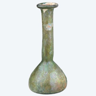 Grand lacrymatoire en verre, époque romaine tardive
