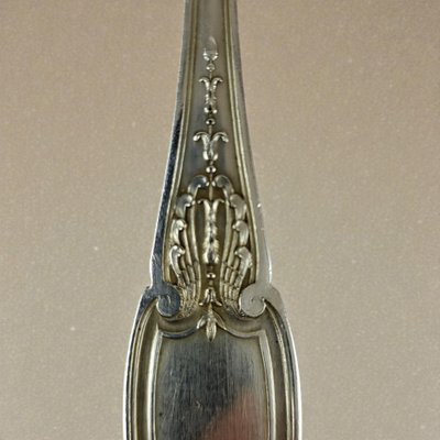 61-piece silver-plated cutlery set from Maison Ercuis, Empire model