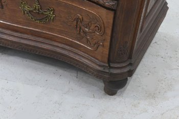 Comò Liégeoise In Quercia Luigi XVI Diciottesima Volta