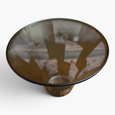 Daum † Nancy France Grand Vase Art Déco Ø 37cm