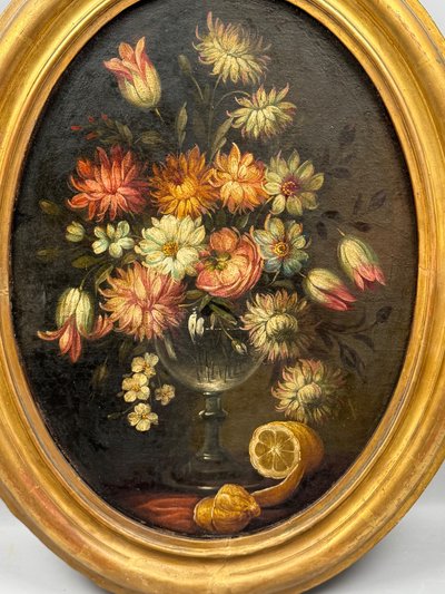 Nature morte au bouquet de fleurs