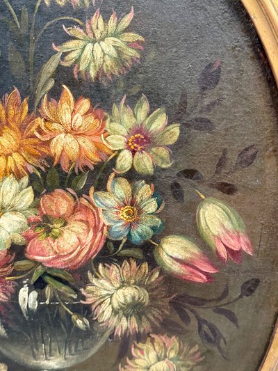 Nature morte au bouquet de fleurs