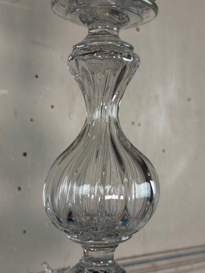 Venetian Murano glass candleholder, circa 1880