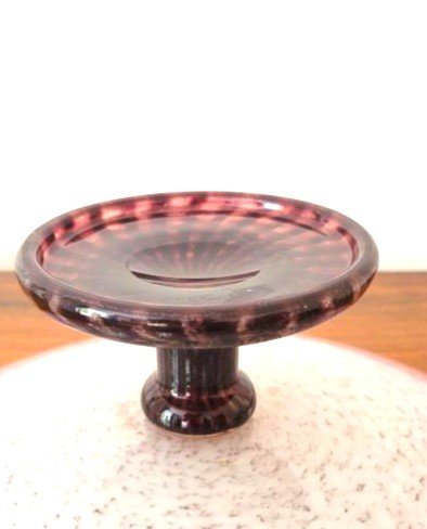 Charles Schneider: Venetian-style footed bowl, circa 1920.