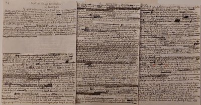  Paul Guth (1910 - 1997) - 3 Manuscrits autographes sur le CIRQUE - 5 pages