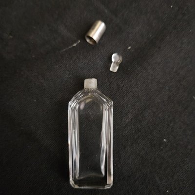 perfume bottle box covered in shagreen