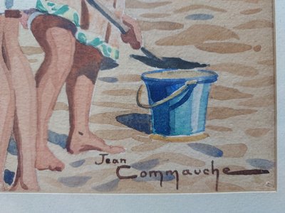 Saint Malo plage 1938