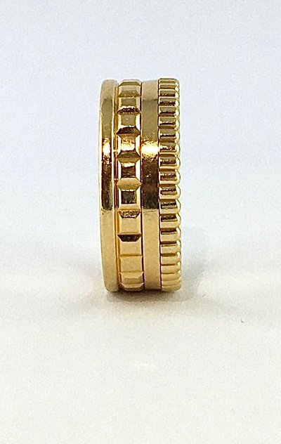 Bague Boucheron Quatre Tout Or Jaune Format Alliance