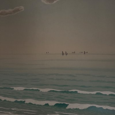 Lithographie par Henri Rivière Les Aspects de la Nature - La Mer