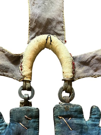 Rare plastron de harnachement de cheval d’apparat – Chine – XIXe siècle