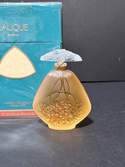 Lalique– Flacon de Collection « Jasmin » – Édition Limitée 1995 – Complet