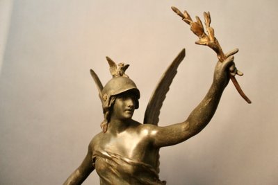 Statue of "Victory" in Régule by Emile Picault