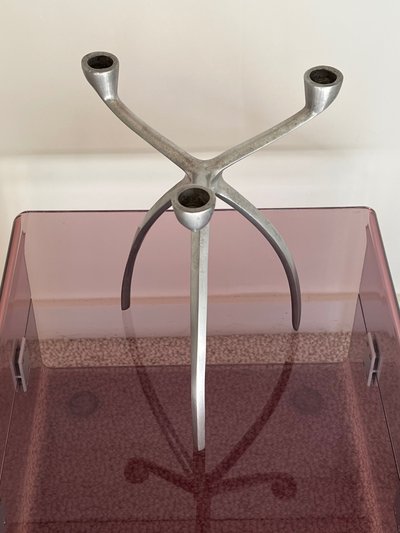 "Spider" tripod candlestick for De Bijenkorf, Netherlands, 1970s