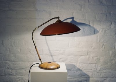 Desk lamp, Temde Leuchten editions, 1950s.