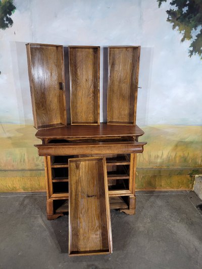 Petite commode Louis Philippe en noyer