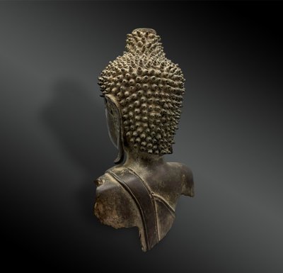 Ritratto a busto di Buddha - Laos? - XVII secolo?
