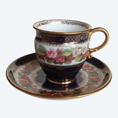 Coffee cup - Sèvres porcelain from the Louis-Philippe period, 1842/1848