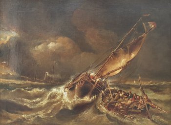 Hippolyte Benjamin ADAM - Die Rettung