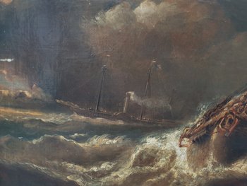 Hippolyte Benjamin ADAM - Die Rettung