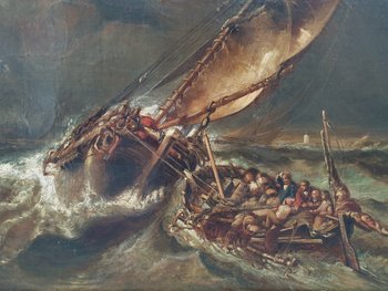 Hippolyte Benjamin ADAM - Die Rettung