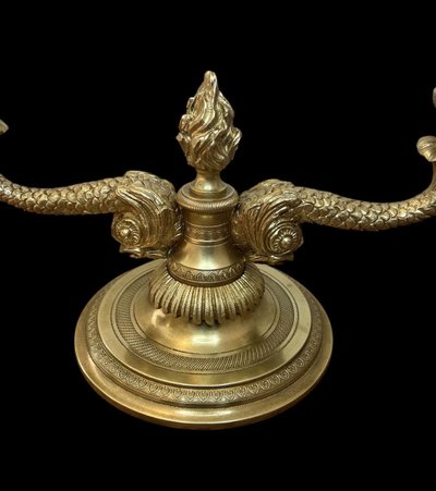 Pair of Louis XVI style lamps