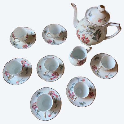 Porzellan-Kaffeeservice von Ch. Field Haviland Limoges, 1920er Jahre