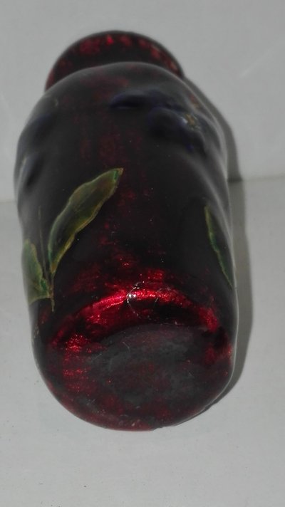 C. PICHARD 1905 small enameled vase