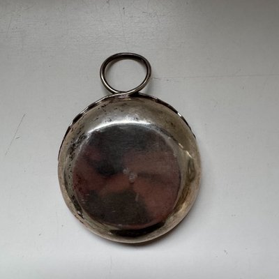 Solid silver wine taster with Minerva hallmark