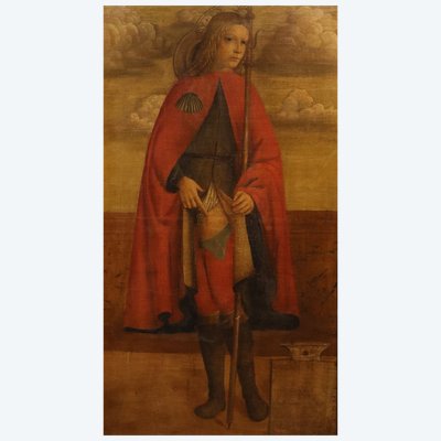 St. Roch, Francesco Di Girolamo Da Santacroce (venice, 1516–1584)