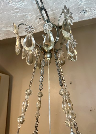 Korb-Kronleuchter im Louis-XVI-Stil