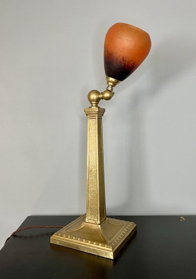 Schneider Art Nouveau Table Lamp