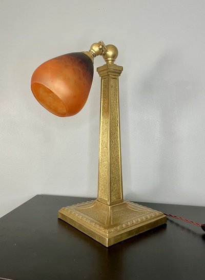 Schneider Art Nouveau Table Lamp