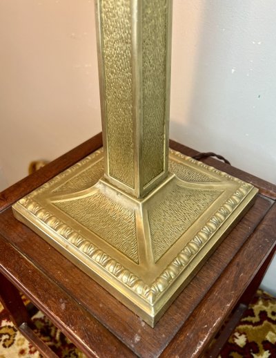 Schneider Art Nouveau Table Lamp