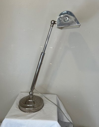 Art Deco Chrome Lamp
