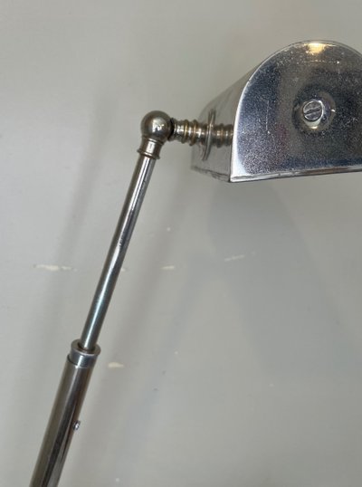 Art Deco Chrome Lamp