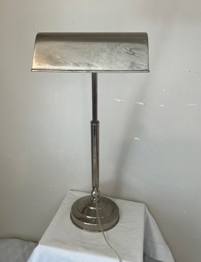 Art Deco Chrome Lamp