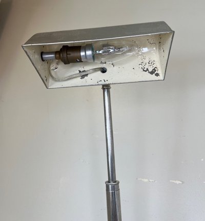 Art Deco Chrome Lamp