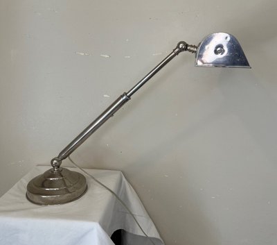 Art Deco Chrome Lamp