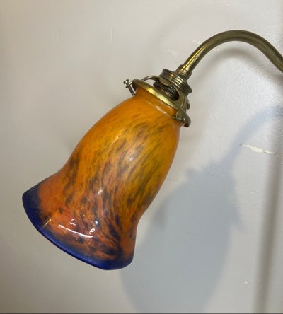 Tulip Glass-Paste Table Lamp
