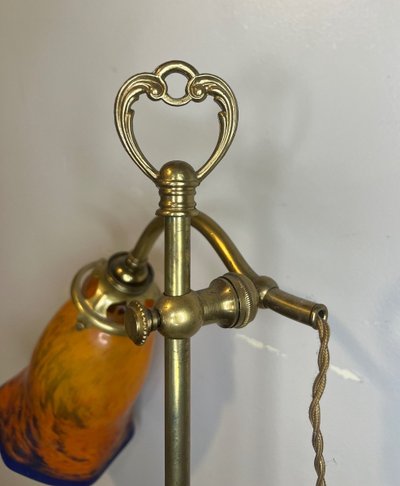Tulip Glass-Paste Table Lamp