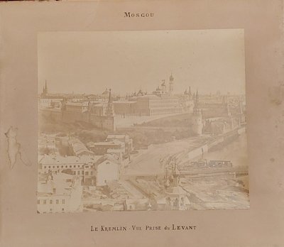 Moscow - 3 photographs - circa 1870 - 