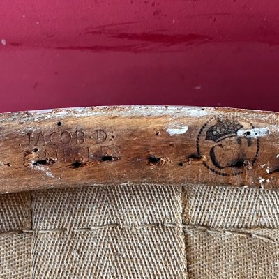 Jacob Desmalter per Compiègne, coppia di poltrone bergère in stile Impero