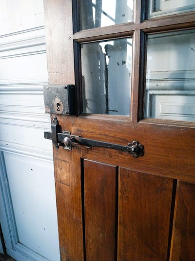 Porte ancienne plein cintre