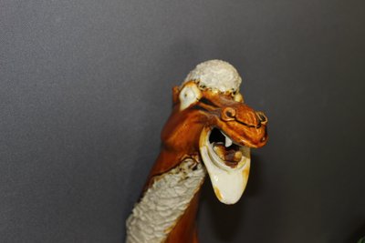 Important Glazed Ceramic Camel, China, 20th Century 